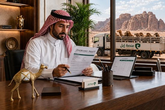 مراجعة وثيقة تأمين نقل الإبل ومقارنة خيارات التغطية